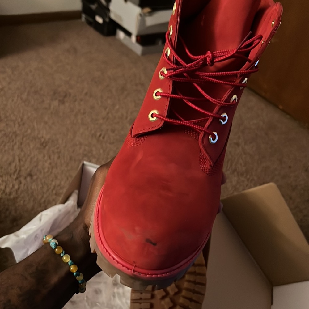 6” Premium red timberland - Picture 4 of 8
